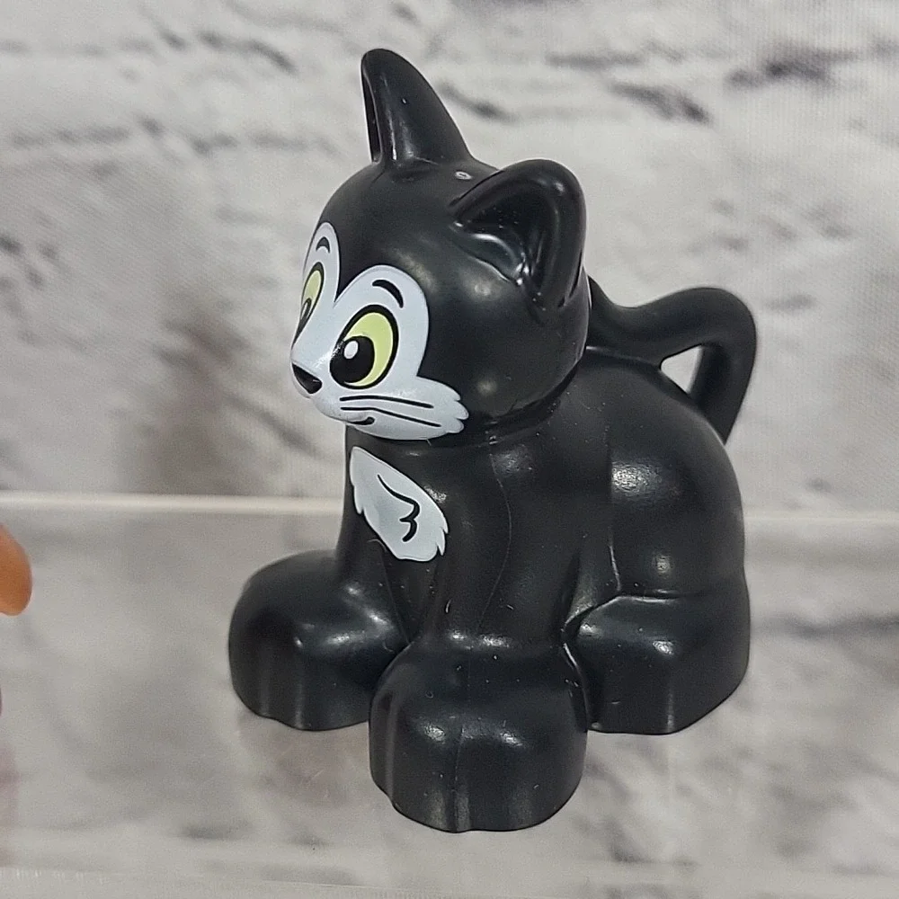 Lego Duplo Figures Lot Family Mom Lady Boy Kid Cats Pets‎